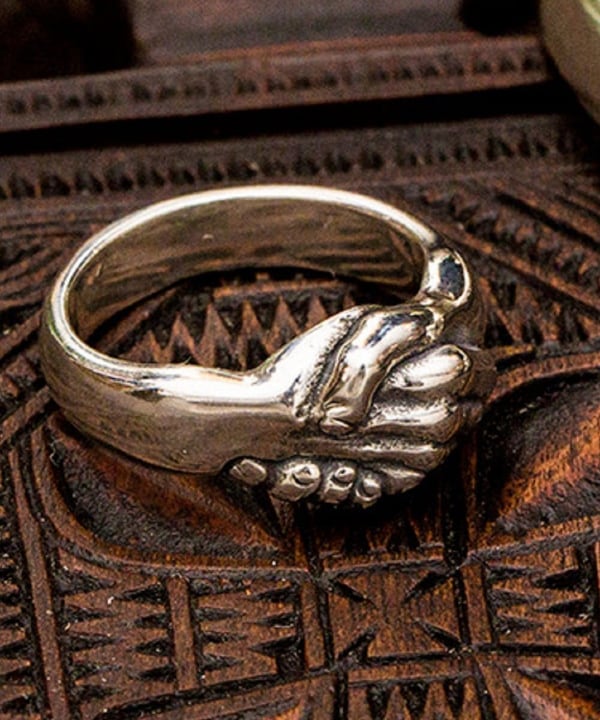 Bill Wall Leather（ビルウォールレザー）【EXCLUSIVE】Handshake Ring