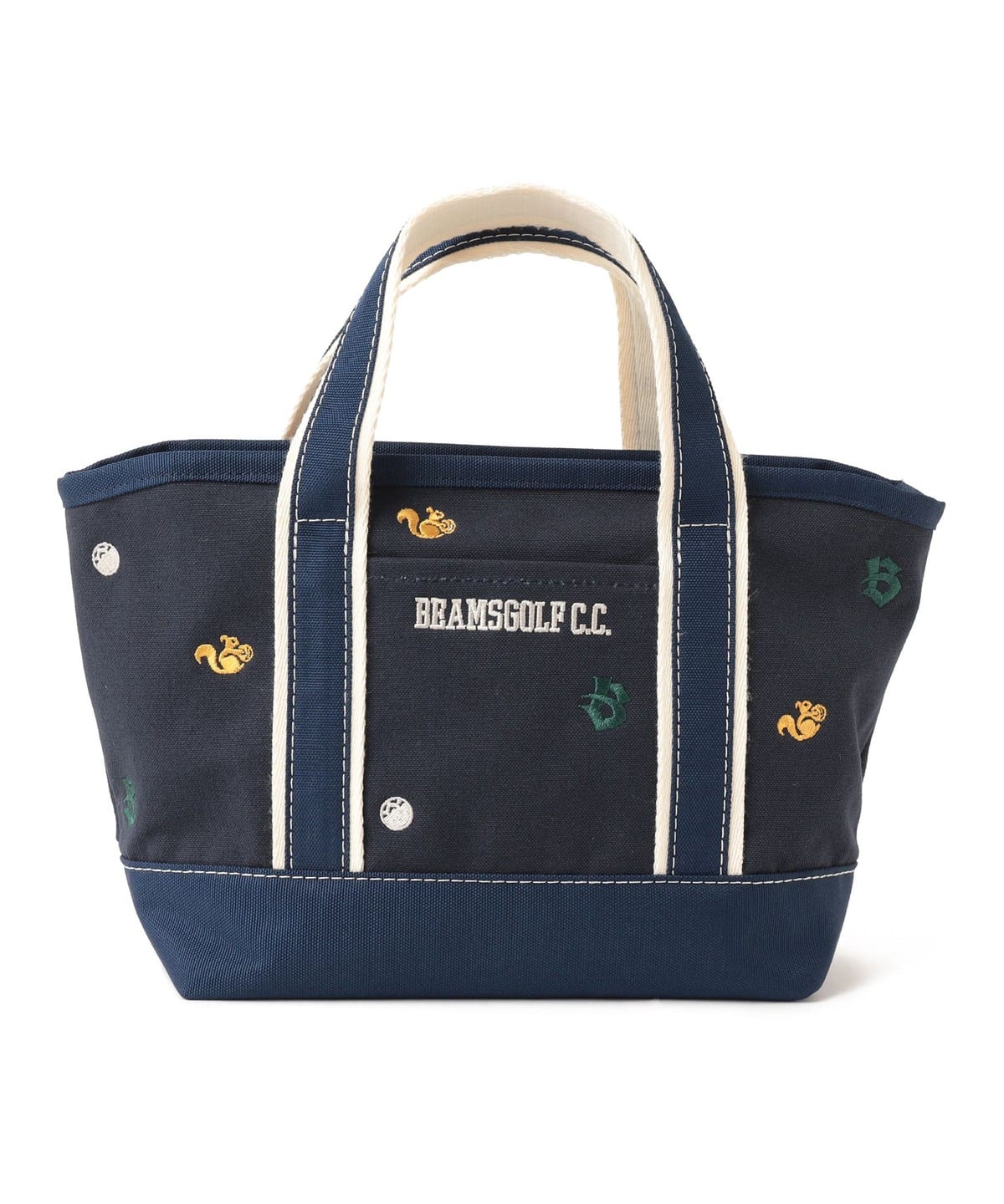 BEAMS GOLF（ビームス ゴルフ）刺繍 総柄カートバッグ（バッグ トート