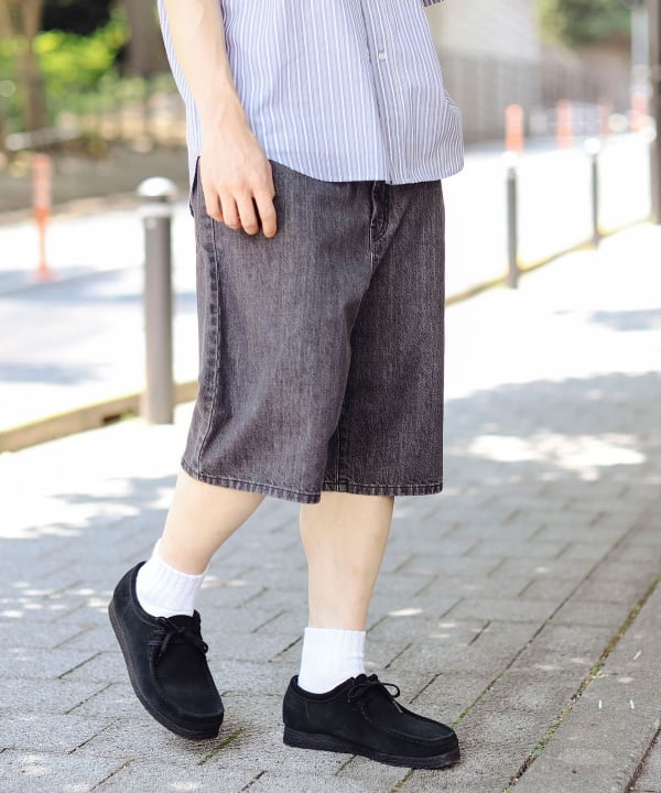 B:MING by BEAMS（ビーミング by ビームス）バギーデニム ショーツ