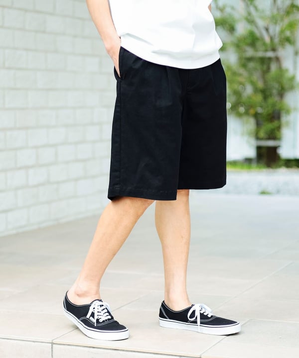 B:MING by BEAMS（ビーミング by ビームス）2タック ワイド ショーツ