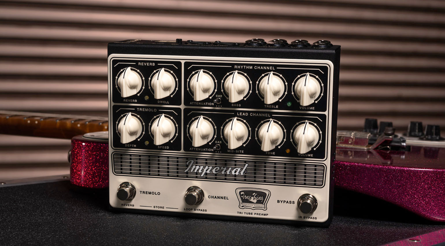 Tone King Imperial Tube Preamp: The Mighty Tri-Tube Pedal Is Here