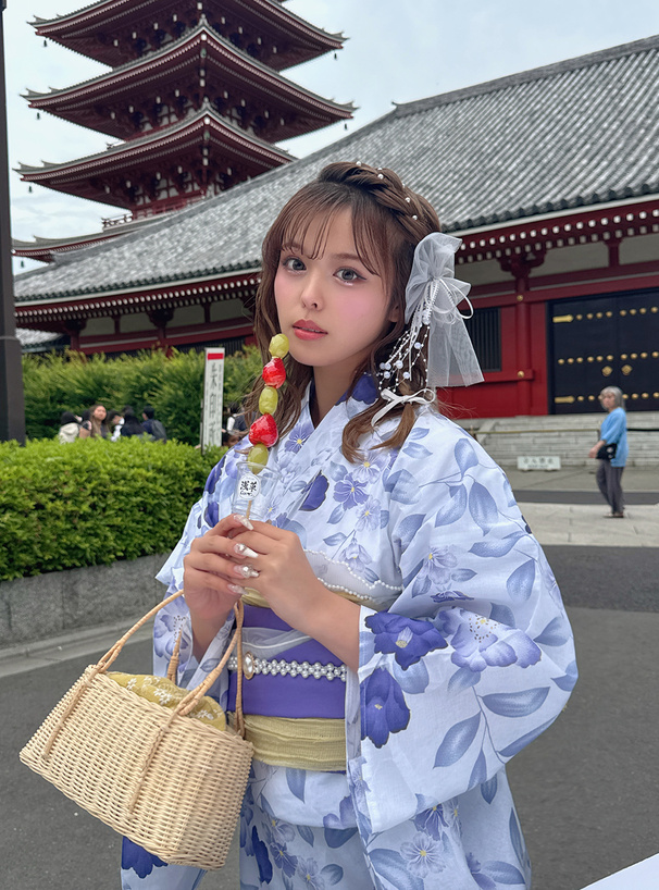 椿浴衣セット[gi1327] | レディースファッション通販のグレイル(GRL