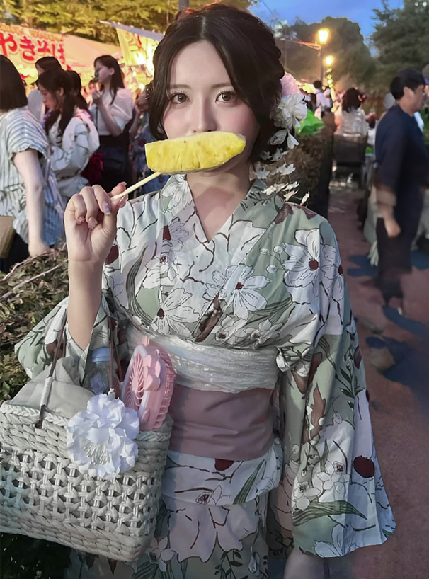 水彩花柄浴衣セット[gi1401] | レディースファッション通販のグレイル