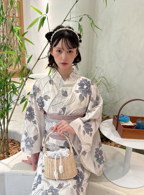 ぼかし花柄浴衣セット[gi1416] | レディースファッション通販の