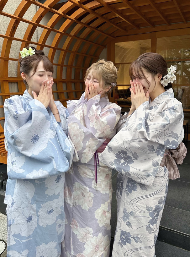 花柄浴衣セット[gi1412] | レディースファッション通販のグレイル(GRL