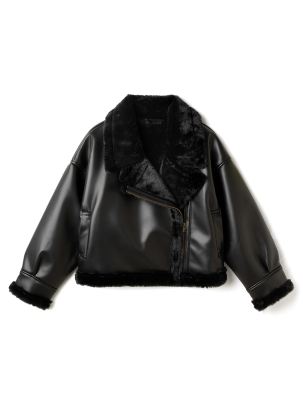 レザーファージャケット[dk829] | レディースファッション通販の