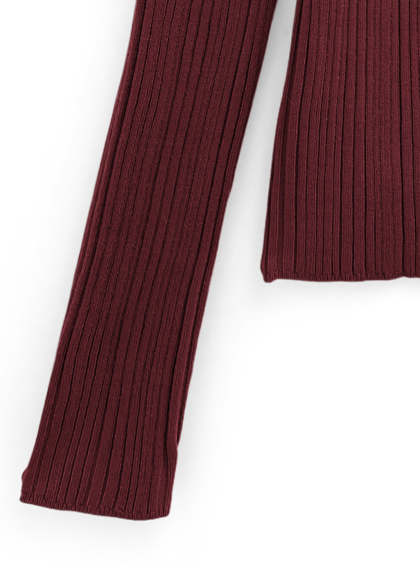 ランダムリブ編みニットトップ[k9323f] | レディースファッション通販