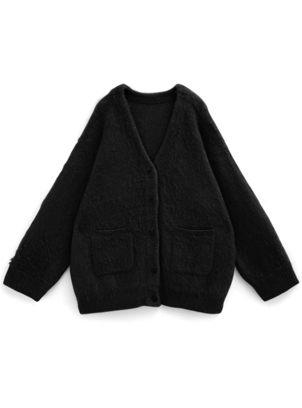 Vネックシャギーニットオーバーカーディガン[k9363f] | レディース