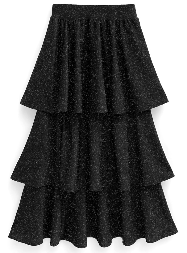 ラメティアードスカート[sm186] | レディースファッション通販の