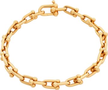Tiffany & Co. Hardware small link bracelet in 18k yellow | Gray & Sons