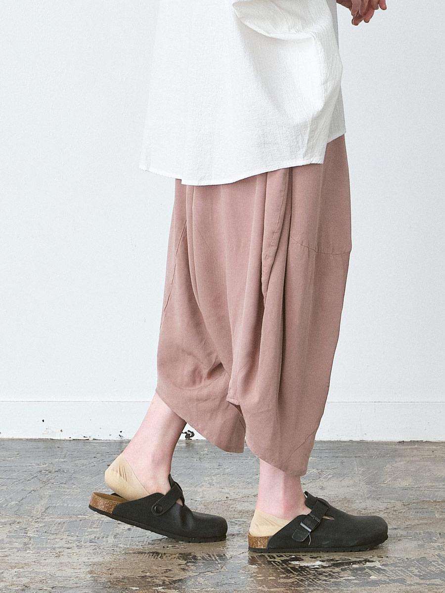 変形サルエルパンツ レーヨンツイル | パンツ9ブタケ | 【公式】D*g*y