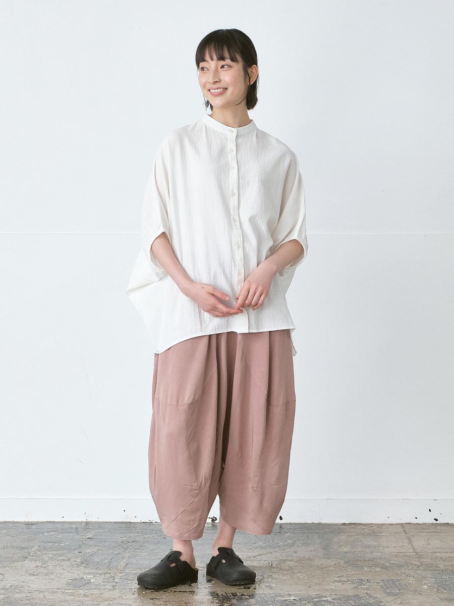 変形サルエルパンツ レーヨンツイル | パンツ9ブタケ | 【公式】D*g*y