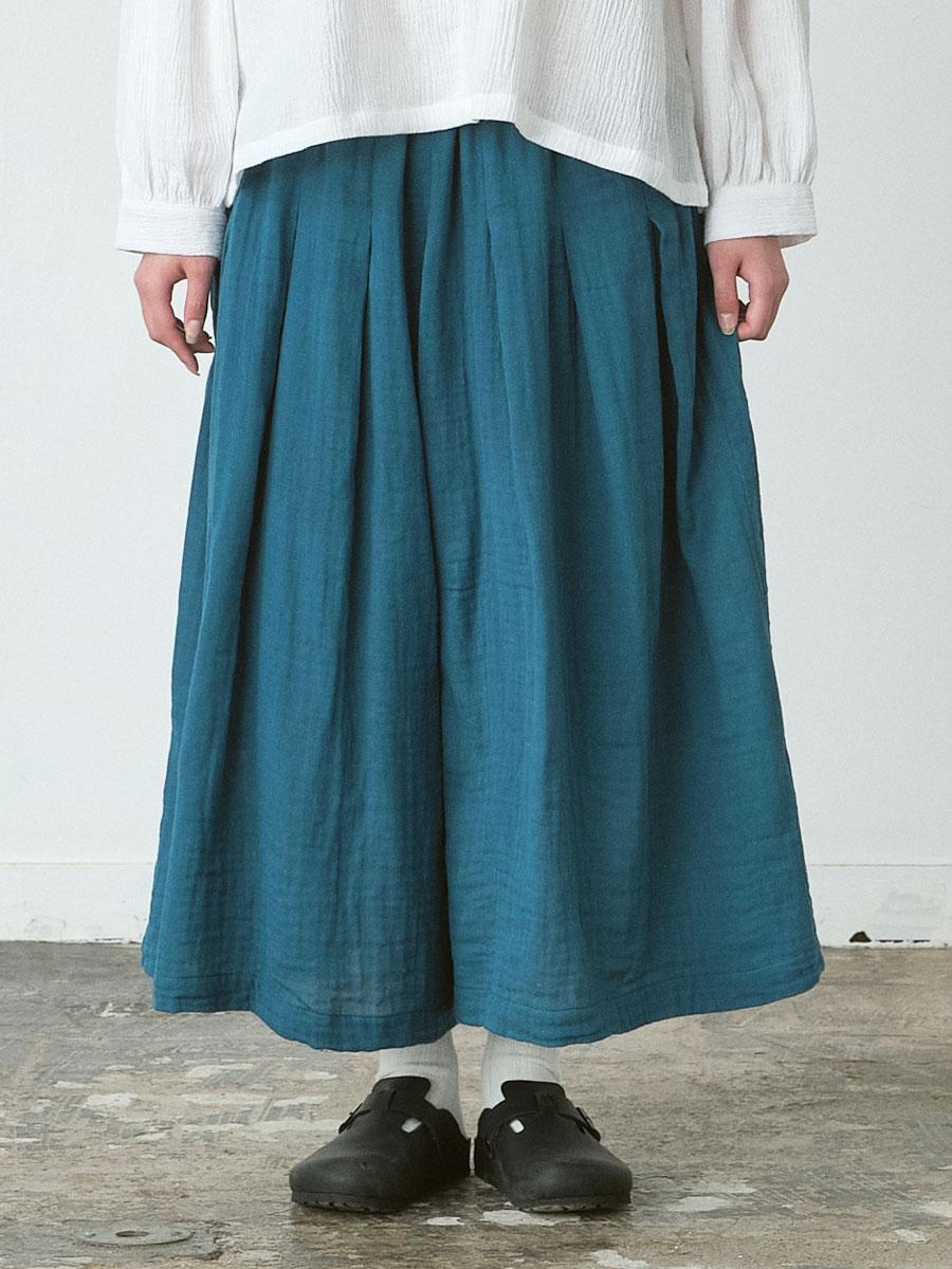 ガウチョパンツ 綿ダブルガーゼ | パンツフルレングス | 【公式】D*g*y