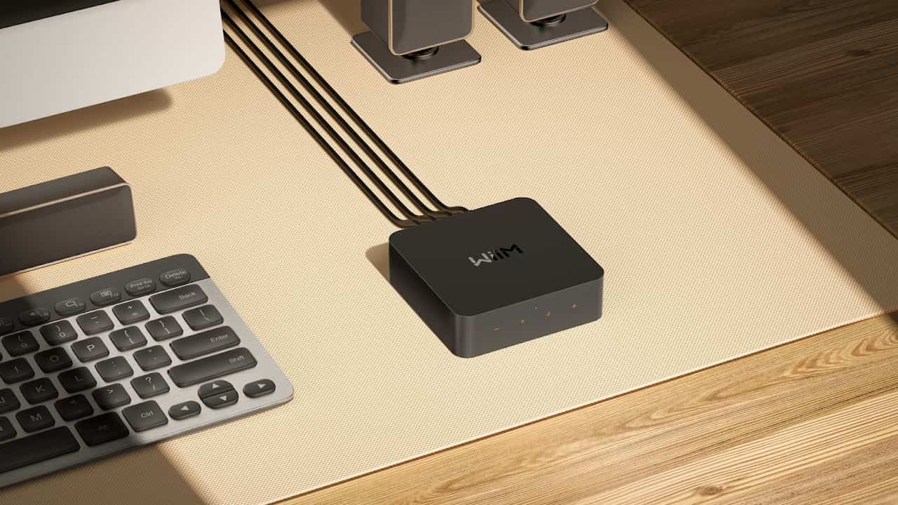 WiiM Pro Network Player Supports TIDAL and Spotify Connect