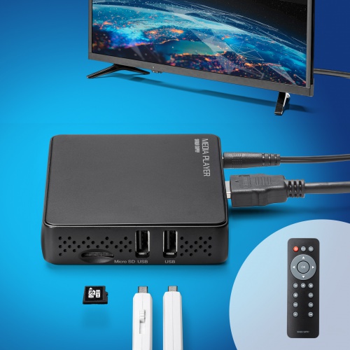 メディアプレーヤー(4K対応)MED-PL4K101 会議に最適プレゼン機材