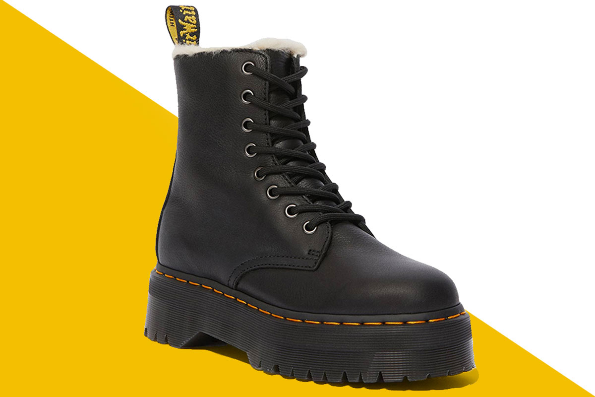 ドクターマーチン】ファーを搭載した冬仕様の8ホールブーツが買い