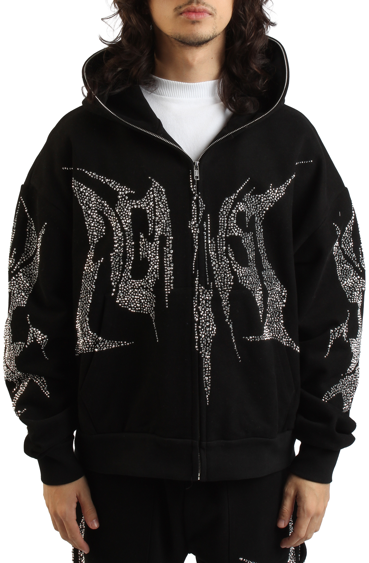AKS Do Not Disturb Zip Hoodie AKOCT25JK_03C - Karmaloop