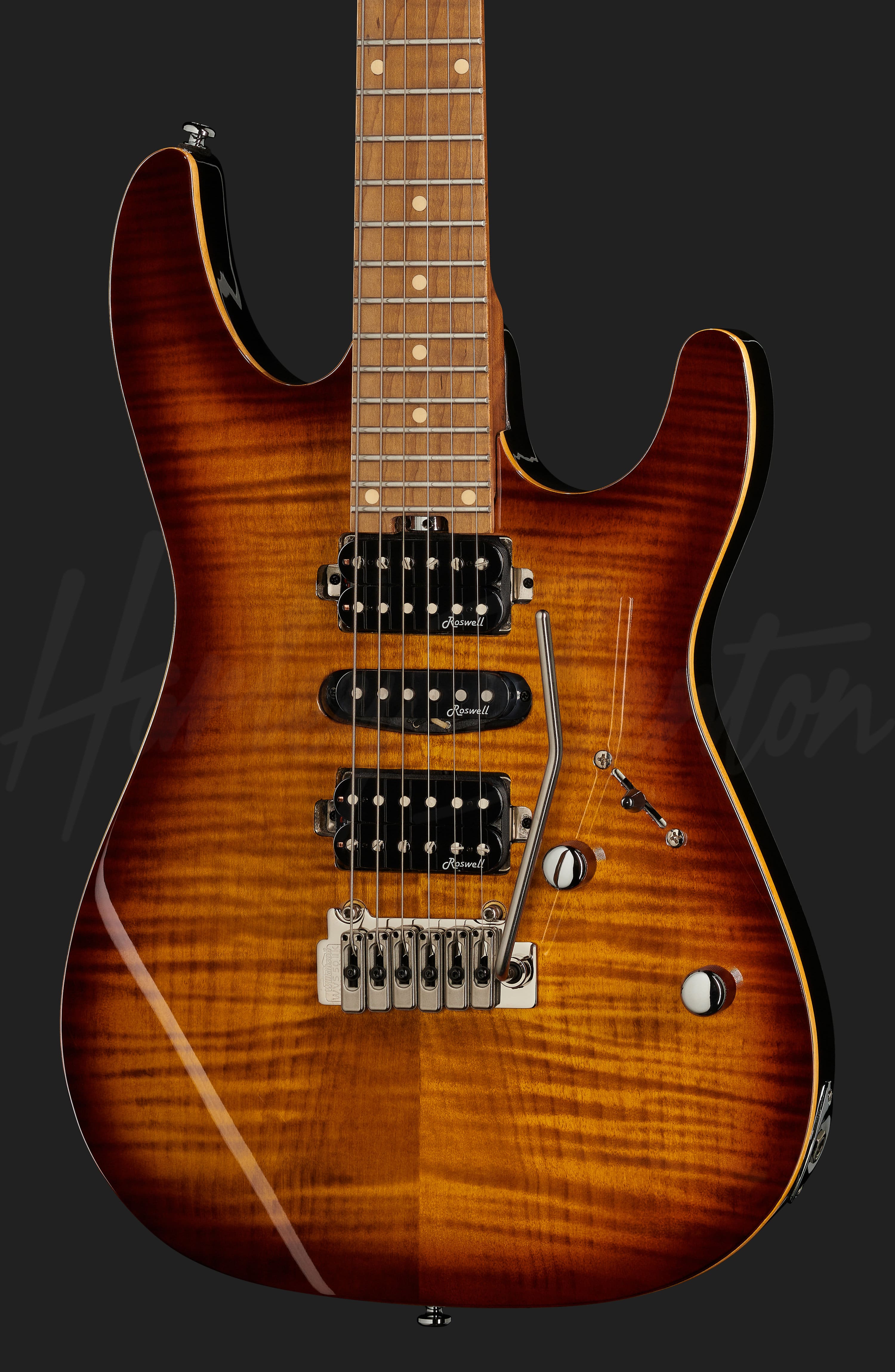 Fusion-III HSH Roasted FBB - Harley Benton