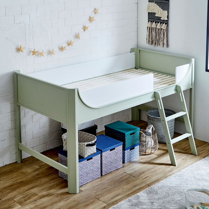 フラヴィ ロフトベッド シングル すのこベッド ロータイプ 高さ117cm