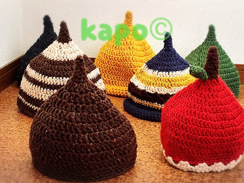 毛糸のどんぐり帽子《大人普通サイズ》 | iichi 日々の暮らしを