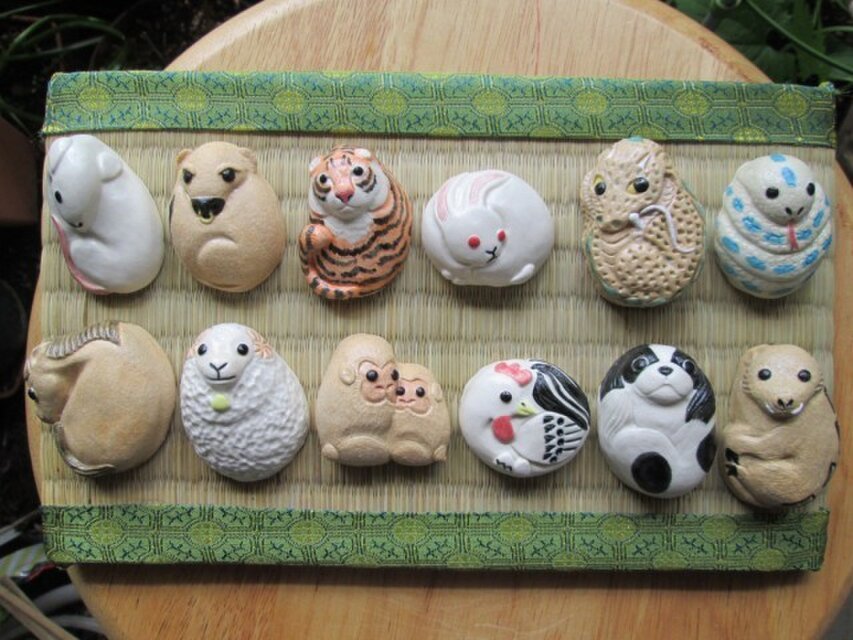 干支シリーズ箸置き 十二支（12個セット） | iichi 日々の暮らしを