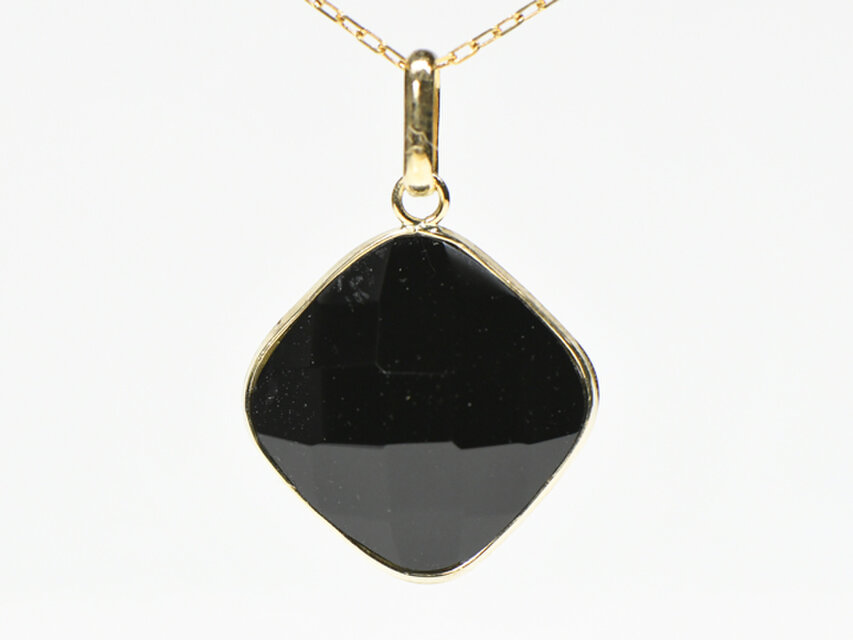 K18 オニキス ペンダントトップ BP02110-28 | iichi 日々の暮らしを