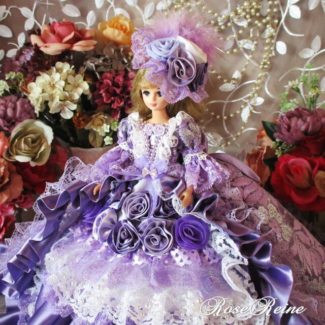 エリザベス王妃 魅惑のイングリッシュパープル 美しきプリンセスロング