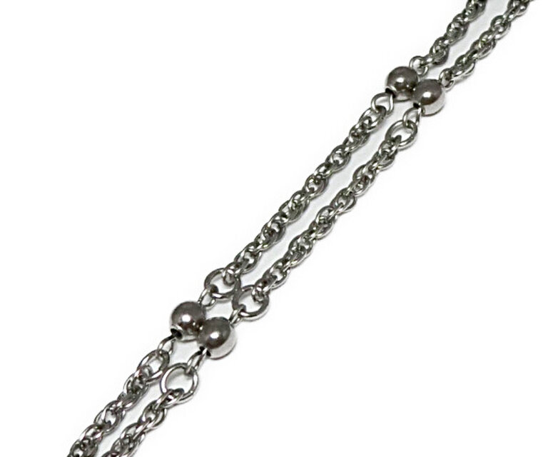 肩こりに効く! 純チタン製磁気ネックレス【厚生労働省の認可品】（喜平