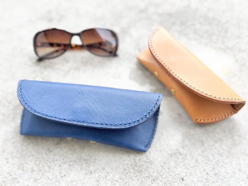 パ*ト様 Lesca クリアサングラス レザーケース付き antiqua