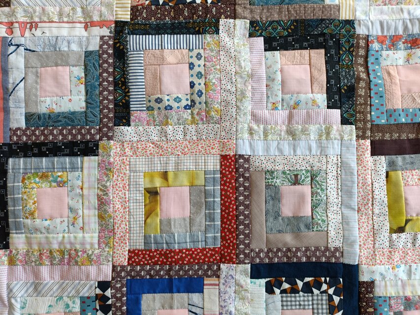 パッチワークベッドカバー | iichi 日々の暮らしを心地よくする