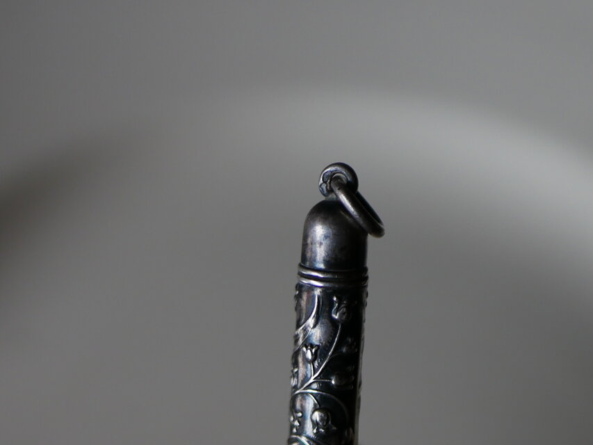 純銀 クレヨン 鈴蘭 すずらん スズラン フランスアンティーク