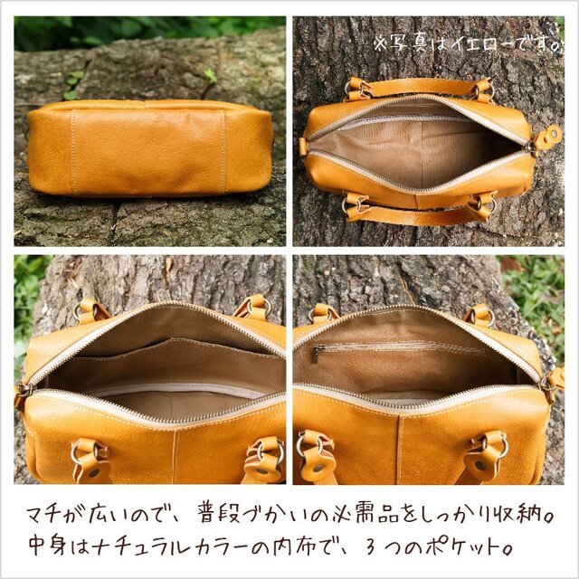 【未使用級】ブリー 2way ボストンバッグ ヌメ革 LIME made in japan ボストンバッグ 本革 2way ツーウェイ 斜めがけ