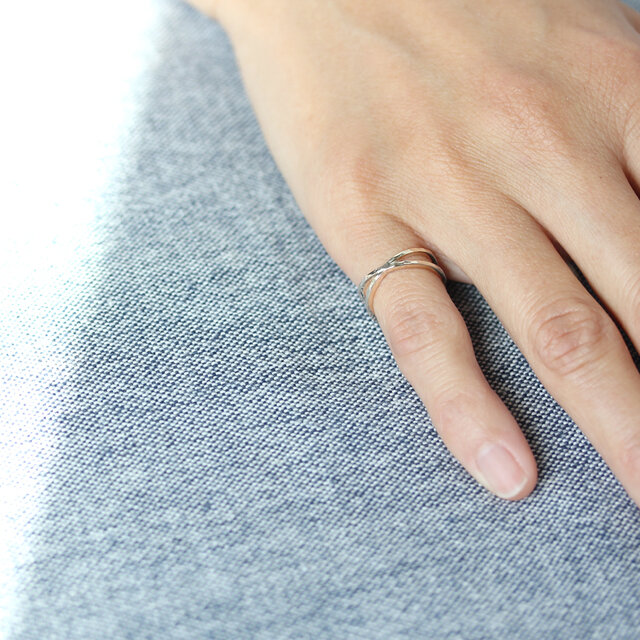 K10 ピンキーリング X | iichi 日々の暮らしを心地よくする