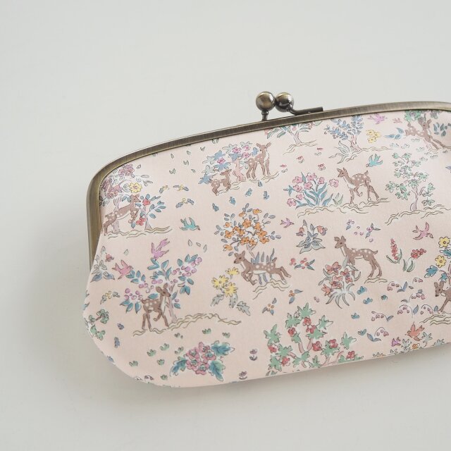 □リバティの親子がま口長財布 / エッタ □ ticket (lbt-et) | iichi