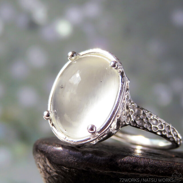 ムーンストーン リング / silk Moonstone Ring ll | iichi 日々の