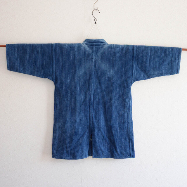 剣道着 藍染 刺し子 ジャケット 木綿 リメイク素材 ジャパン