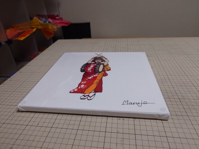 切り絵「盛岡さんさ」 | iichi 日々の暮らしを心地よくする