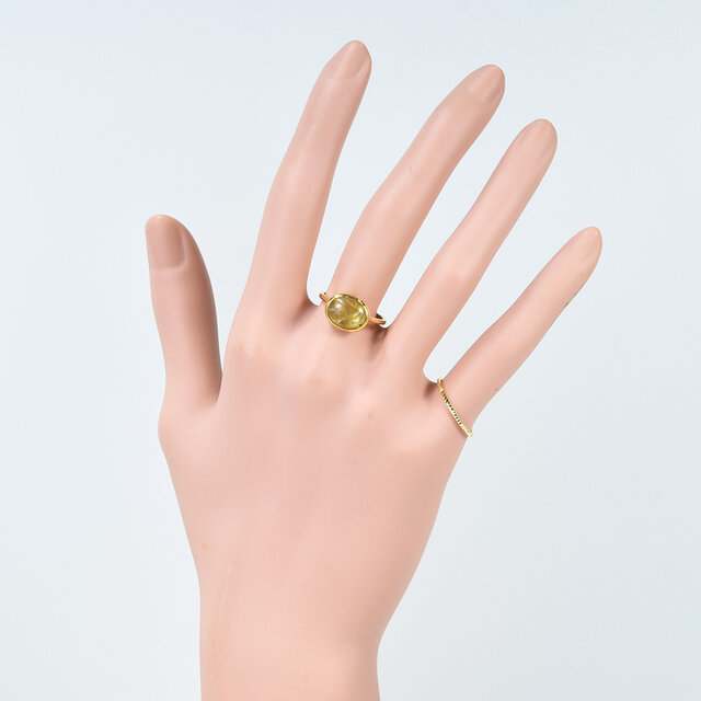 K18 ルチルクォーツ リング CH054CIBSN | iichi 日々の暮らしを