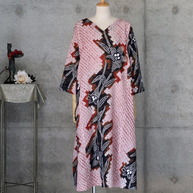 着物リメイク 有松絞りのワンピース L 〜 フリーサイズ | iichi 日々の