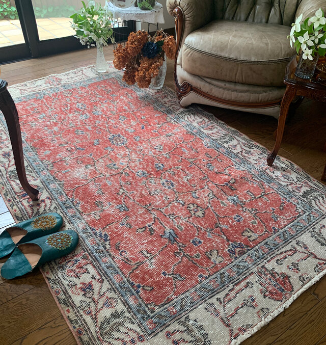 ʕʘ‿ʘʔ様 リクエスト 2点 まとめ商品トルコヴィンテージラグ