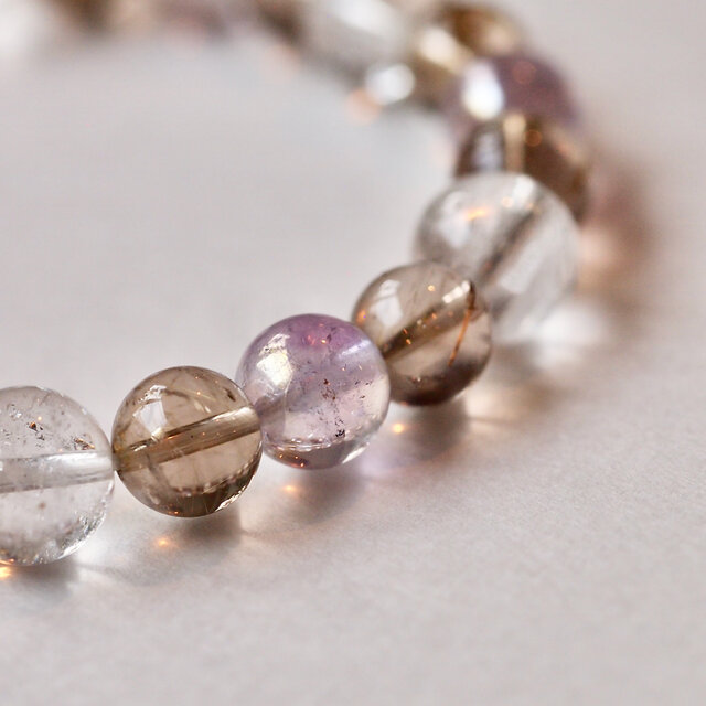 Snow Dome シルバールチルクォーツ／ブレスレット | iichi 日々の