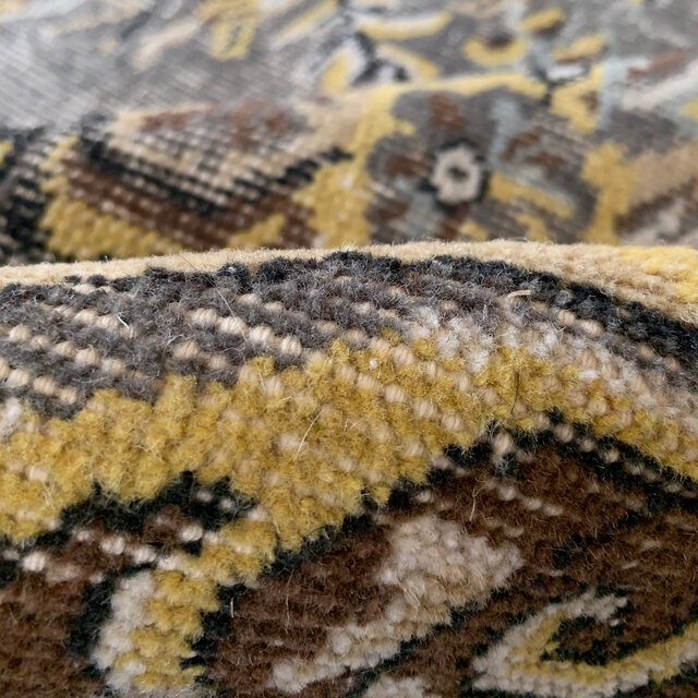 超大判 特大 トルコヴィンテージラグ 278×180スモーキーグレー