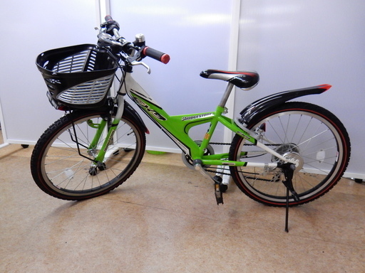 ブリヂストン/BRIDGESTONE 子供用自転車 マウンテンバイク EX9 黄緑 22