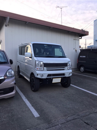 最終値下げ！！スズキエブリィワゴン jpターボリフトアップ (アッシ