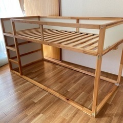 決まりました】イケア IKEA KURA キューラ 子供 ロフトベッド (ゴース