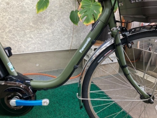 パナソニック電動自転車 ビビDX 26インチ マットモスグリーンBE-FD633