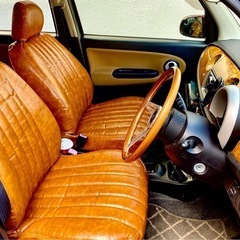 l650s ミラジーノシートカバーベレッツァ ヴィンテージスタイル