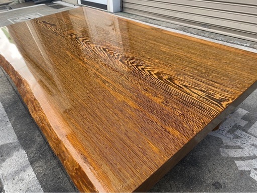 A338◇一枚板 座卓 ローテーブル 鉄刀木 無垢材 玉杢 天然木 A338◇一
