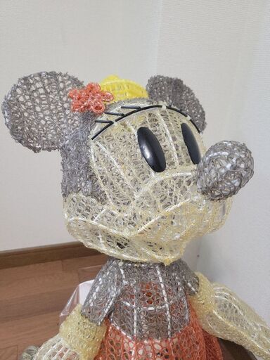 希少 ストア Disney LED BIG ミニー ミッキー2体 3Dモチーフライト