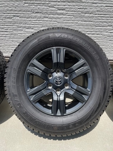 値下げ！ハイラックス純正ホイール＋ジオランダーA/Tタイヤ 265/65R17